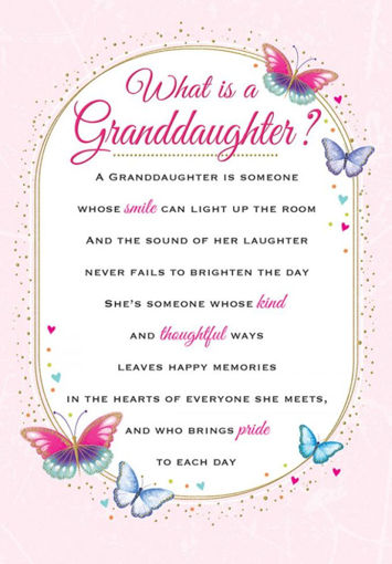 Picture of WHAT IS A GRANDDAUGHTER?